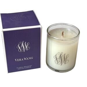 Vera Wang by NEST Floral Signature Glass Votive Candle 2.4 oz 20 hrs New in Box